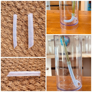 替換用 矽膠軟管 for 玻璃彈跳吸管 美國 道康寧 食品醫療級 矽膠 吸管配件 耐熱矽膠 FDA SGS檢驗合格
