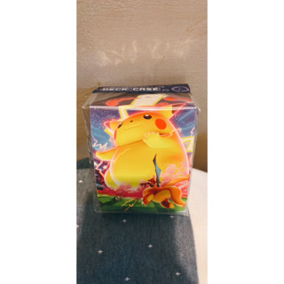 （正版）寶可夢 卡盒 寶可夢卡牌遊戲 pokemon 皮卡丘 日本製 臺灣官方正版