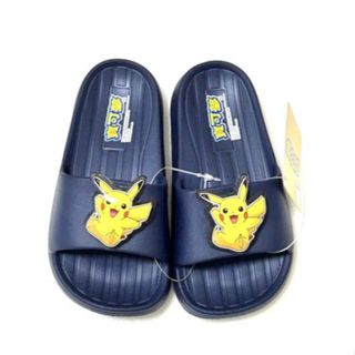 新品【免運】臺灣製 正版寶可夢 pokemon 皮卡丘 電燈 輕量 室內外拖鞋 舒適 18-22cm【富貴金寶】1972