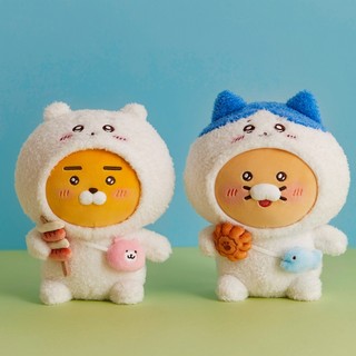Chiikawa X Kakao Friends 吉伊卡哇聯名 萊恩 春植 盒裝玩偶 盒子有些微凹陷