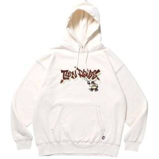 BEN DAVIS 24780062-06 SPRAY ART STITCH HOODIE 帽T (米白色) 化學原宿