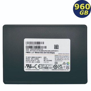 SAMSUNG PM893 960GB SATA 6Gb/s 2.5" Enterprise SSD 固態硬碟