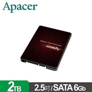 雙11優惠Apacer 宇瞻 AS350X 256G 1TB 2TB 2.5吋 SATA SSD  6Gb/s