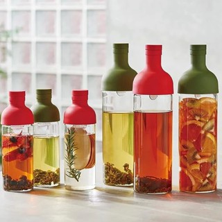 HARIO 日本酒瓶型玻璃冷泡咖啡壺 750ml 咖啡壺 茶壺酒瓶冷泡茶壺