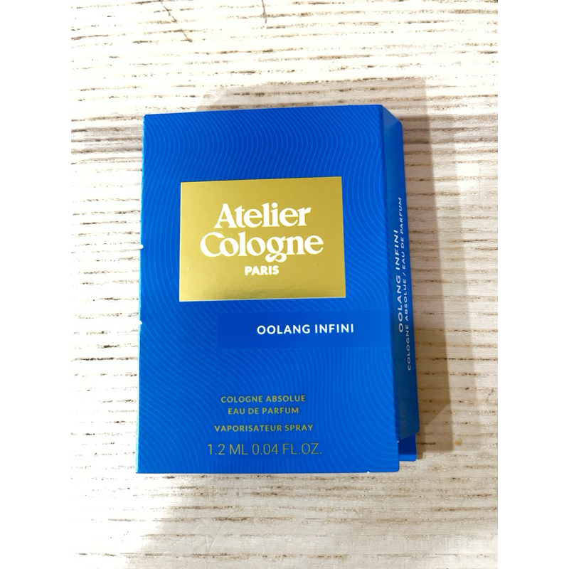新品 席哈諾 Cyrano Atelier Cologne 無極烏龍 淡香精針管香水 1.2ml EDP