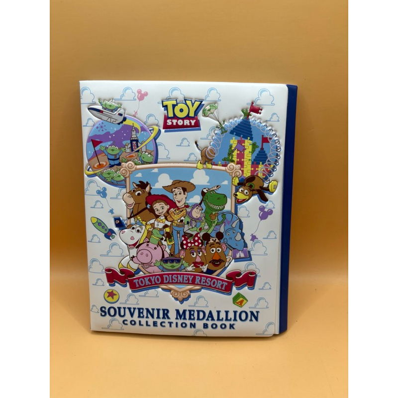 🌟現貨🌟日本 迪士尼 樂園 Toystory 玩具總動員 金幣收納本 紀念幣 含金幣