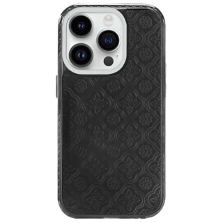 LANIS 磁吸版 黑框 海棠玻璃 鏡面 復古浮雕 手機防摔殼 iPhone 16 15 14 13 Pro Max