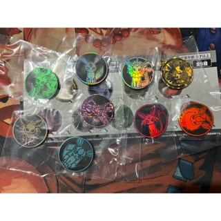 *Ca*~日系賣場~ 日本 寶可夢中心 卡牌 PTCG 硬幣 伊布系列 大全 所有伊布各一