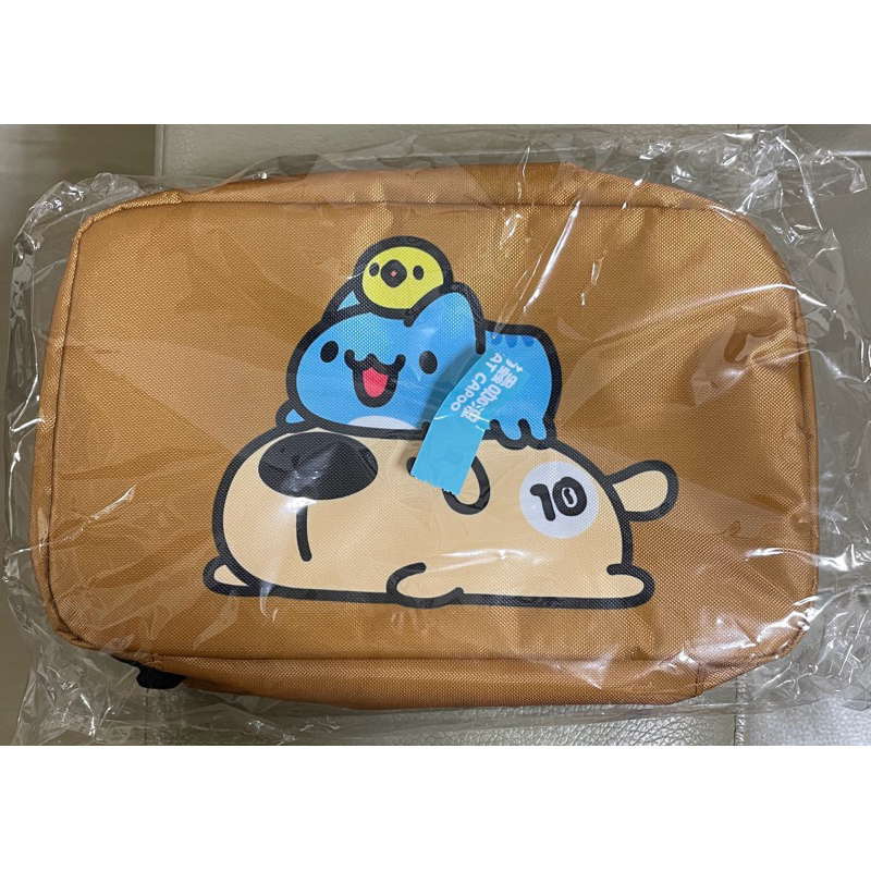鯨魚屋 貓貓蟲 咖波 十周年 狗狗 小雞 盥洗包 X murmur