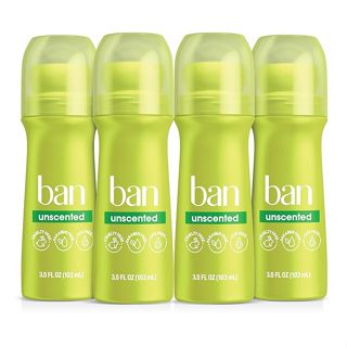 美國BAN盼-滾珠式清新體香劑103ml/盒(長效止汗,全天乾爽)-無香味綠
