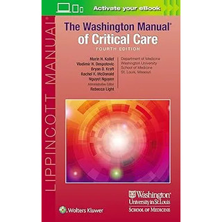 [華通書坊]The Washington Manual of Critical Care 4版 Kollef 9781975215453