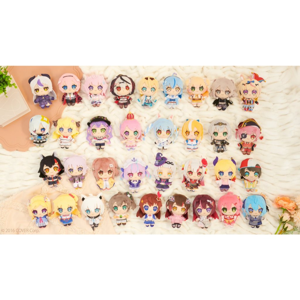 現貨 Hololive friends to go 娃娃 星街 白上 夸 常闇 兔田 獅白 雪花 風真 博衣 拉普