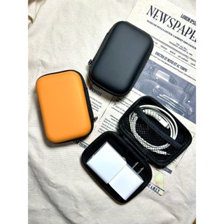 🔥 臺灣現貨 收納盒 耳機收納包 硬碟包充電器 數據線 行動電源 3c小物 小配件 保護盒 小物收納包 便攜防壓收納