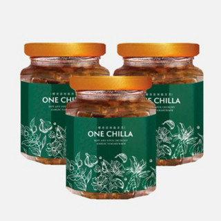 賣來賣趣 灣沏辣 醋香蒜辣脆貢菜3入組 全新包裝 ONE CHILLA