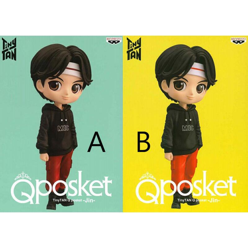 《夏本舖》日版 Q posket TinyTAN Jin BTS 防彈少年團 金碩珍 偶像 歌手 明星 公仔 Q版 景品