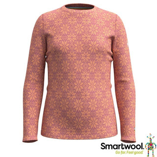 【美國 smartwool】兒童 保暖除臭 圓領長袖美麗諾羊毛衛生衣 thermal 羊毛內衣 sw011557