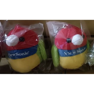 【ViewSonic】小鳥絨毛娃娃 小鳥吊飾 小鳥 絨毛 玩偶 娃娃 優派 胡錦鳥 3隻鳥 公仔 玩具