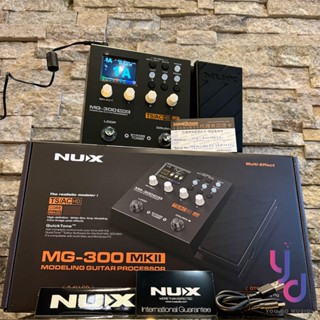 分期免運 贈效果器袋 Nux MG300 MK2 電吉他 綜合 效果器 綜效 破音 LOOP 錄音介面 mg-300
