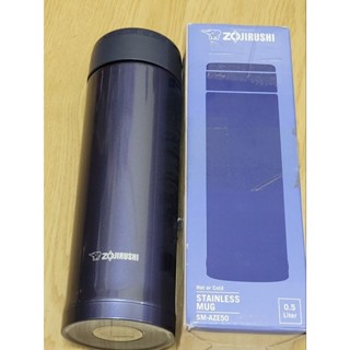 全新 象印 藍 不鏽鋼 直飲 保溫杯 水杯 保溫 500ml