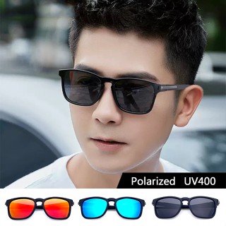 【新品】休閒偏光太陽眼鏡 時尚駕駛墨鏡 Polarized超輕量僅21g 男女適用 抗UV400 【S323】