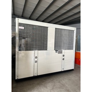 臺灣空調【東元30噸氣冷式冰水機(8成新）現貨220V】廠辦.餐廳.賣場.公共空間空調工程承包風管施工.新舊機器買賣租賃