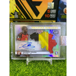 2023 Topps Pristine Road to UEFA Euro Amadou Onana /199