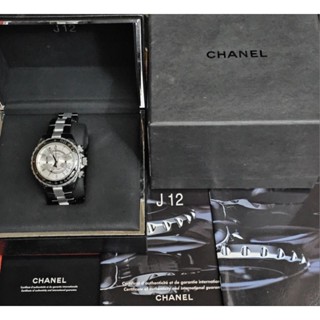 CHANEL香奈兒J12 Superleggera計時自動機械碼錶 跑車設計J12-H1624 盒裝齊全 保證真品 41