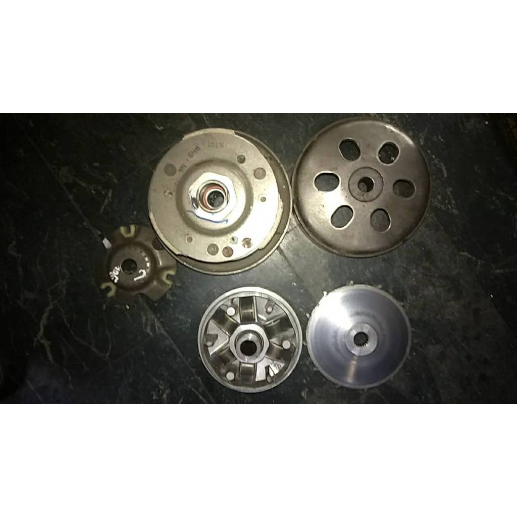 三陽 豪邁 迪爵 125 中古 離和器 區動盤 全組 --(請詢價)