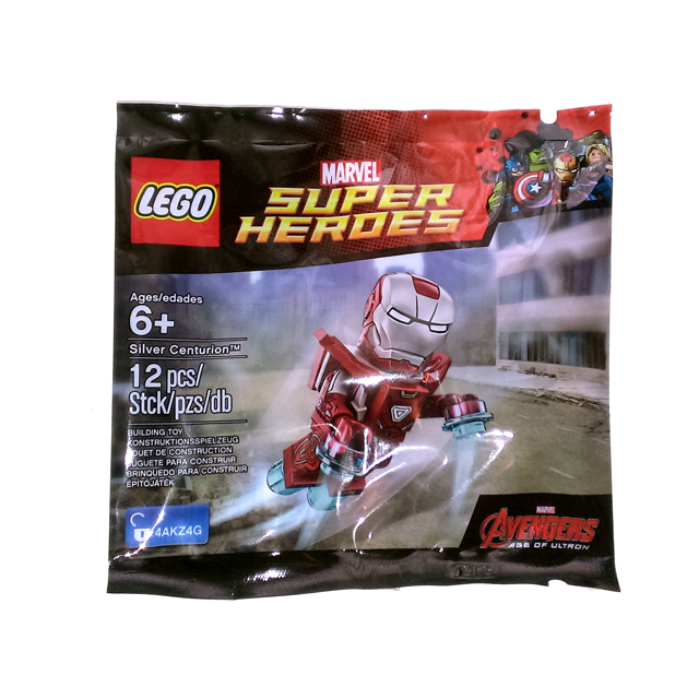 【樂高 LEGO】5002946 百夫長 鋼鐵人 Silver Centurion polybag