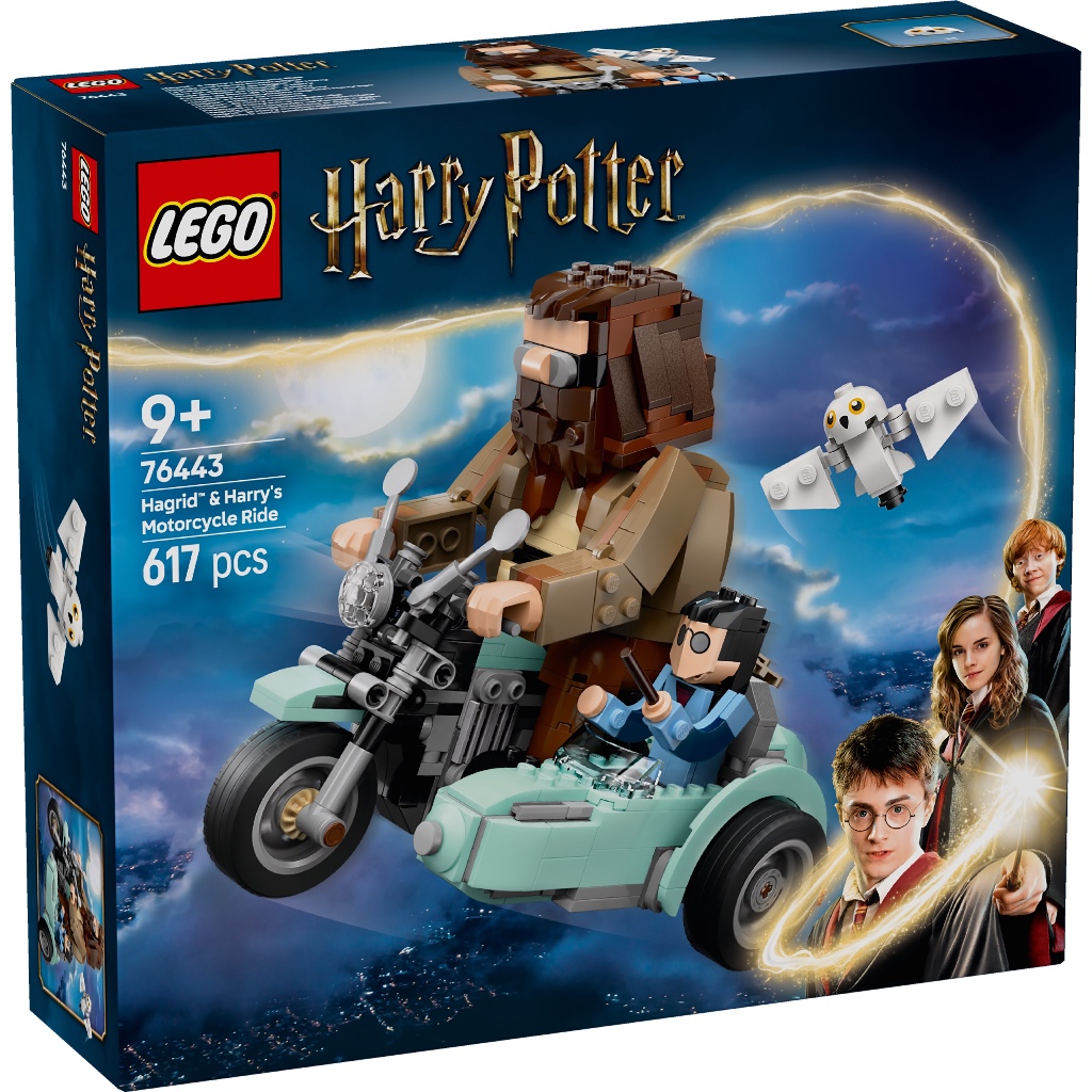 【高雄天利鄭姐】樂高 76443 哈利波特 Harry Potter™ 系列 - 海格和哈利波特的摩托車