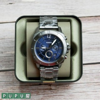 *PUPU屋* FOSSIL BQ2816 三眼 不鏽鋼錶帶 手錶 腕錶 全新 現貨