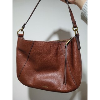 Fossil Skylar 真皮手提側背兩用包 二手 九成新