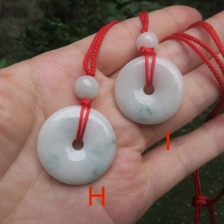 Coco緬甸玉 翡翠a貨平安扣掛件-H60 無摳裂紋 現貨在臺北市 每個320元