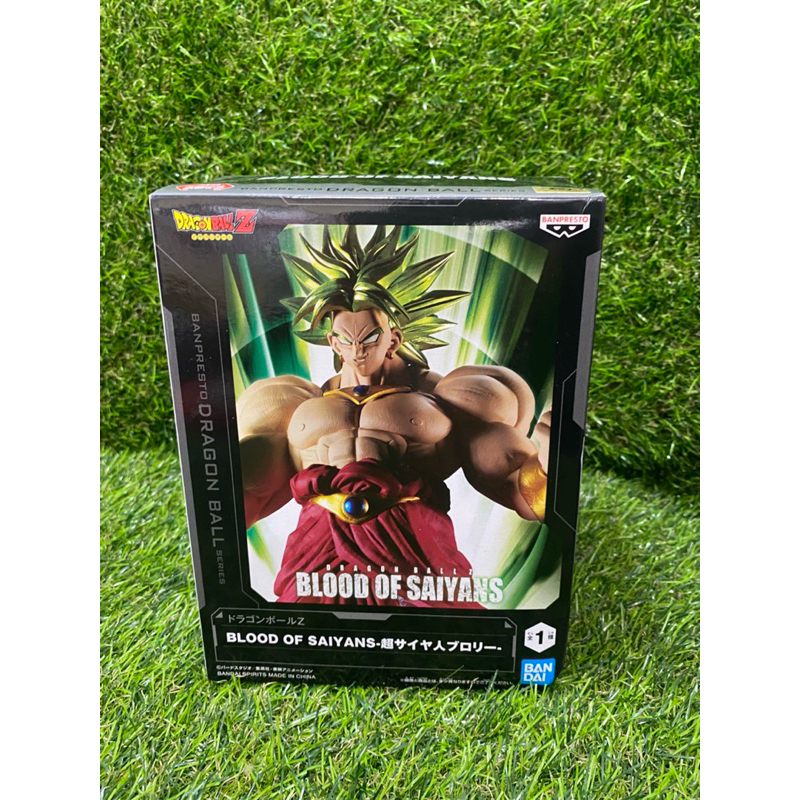 現貨 日版金證  BANPRESTO 七龍珠景品 七龍珠Z 賽亞人之血 布羅利景品 超級賽亞人公仔