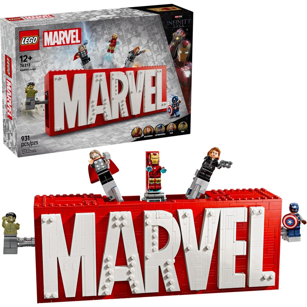 LEGO 樂高 76313 漫威人偶標誌盒