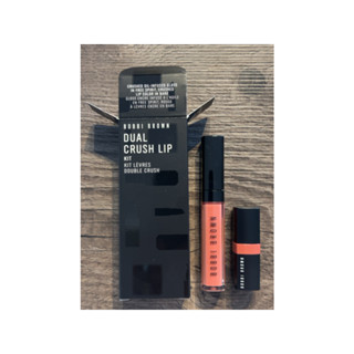 【出清】Bobbi brown 唇蜜唇膏小組合 小樣迷戀輕吻唇膏 Bare 小樣迷戀輕吻豐唇露 6ml