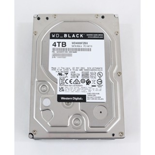 WD 黑標 WD4005FZBX-00K5WB0 4TB 電競硬碟