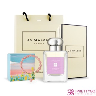 Jo Malone 玫瑰水與香草限定版香水(50ml)-香氛晶石開運招桃花組【美麗購】
