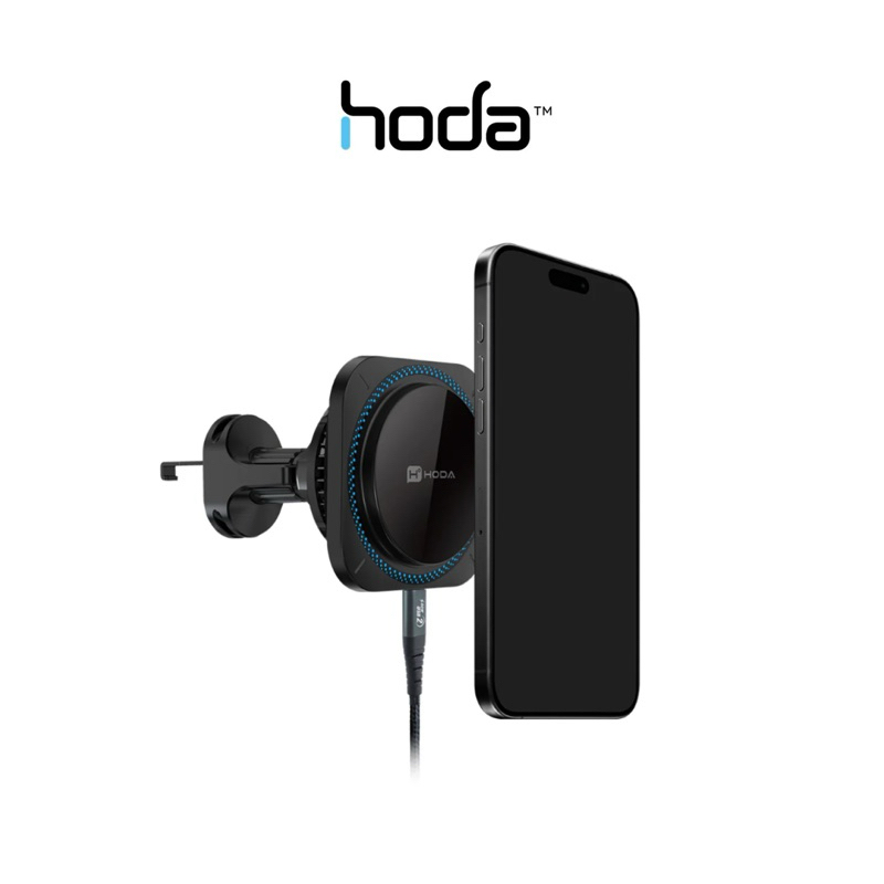 【HODA】車用出風口磁吸充電式手機架 製冷款 支持MAGSAFE 手機支架 磁吸手機支架 車用支架 支架 磁吸 車用