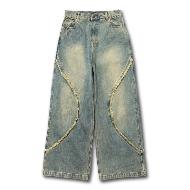 WODEN "Wash Secant Baggy Jeans" | 藍