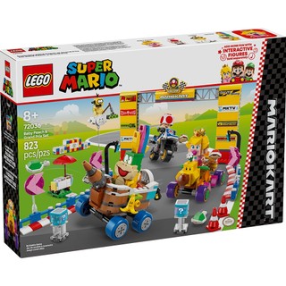 LEGO樂高 72036 Super Mario 超級瑪利歐系列 - 瑪利歐賽車 碧姬寶寶與大獎賽組合