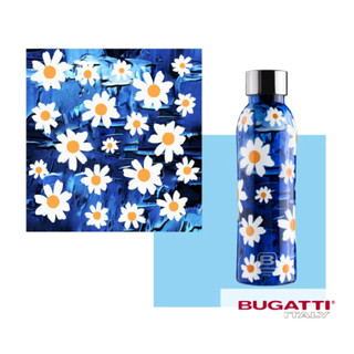 布加迪 BUGATTI 保溫瓶 義大利設計師 清新小雛菊保溫瓶 500ml 保溫瓶 316不鏽鋼保溫壺 保溫杯 水壺