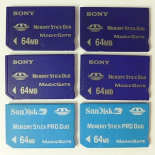 ~SONY MEMORY STICK DUO 64MB 記憶卡~索尼MS記憶卡/短卡(CCD索尼相機專用.原廠公司貨)