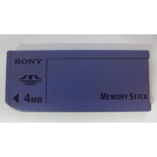 ~SONY MEMORY STICK 4MB 記憶卡~索尼記憶卡.長型記憶卡(CCD索尼相機專用.原廠公司貨)