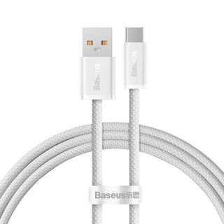 【倍思】靈動系列 USB to Type-C 100w 快速充電線 快充線 1m 白色 (CALD000602)