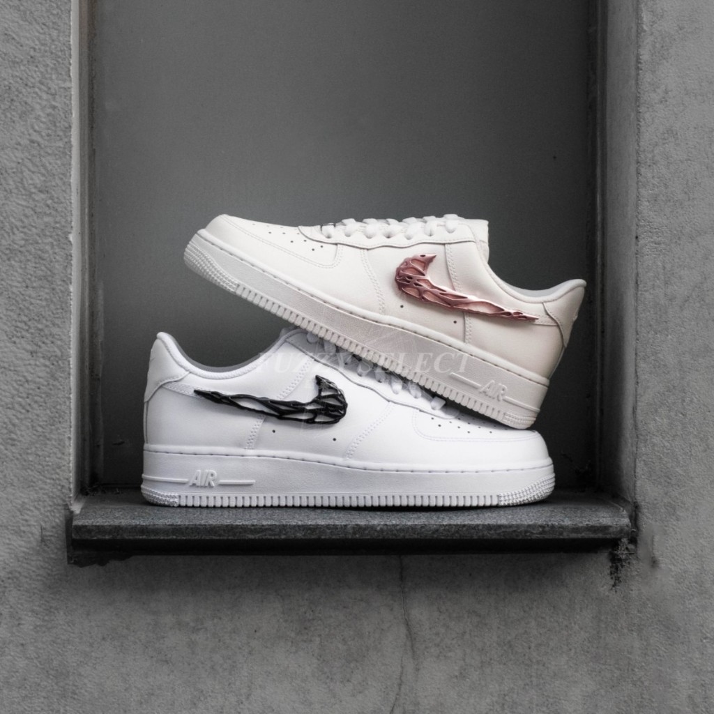 【逢甲 FUZZY】W Nike Air Force 1 液態金屬 猛毒 IF1686-101 IF1686-161
