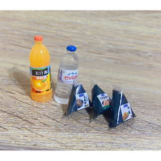 迷你模擬御飯糰飲料小模型套組