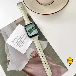 真皮錶帶 適用 Apple Watch 10 錶帶 9 8 7 SE 蘋果錶帶 46mm 皮革錶帶 42mm 女士錶帶