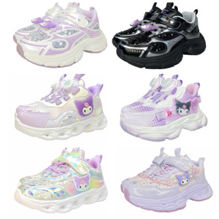 酷洛米 女童運動鞋 電燈鞋 銀色 hellokitty 新款 正品授權 723205 庫洛米 凱蒂貓