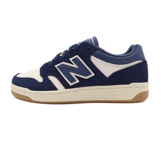 New Balance 480 海藍白 麂皮 皮革 復古 運動 休閒鞋 男女款 B5726 (BB480LPC)